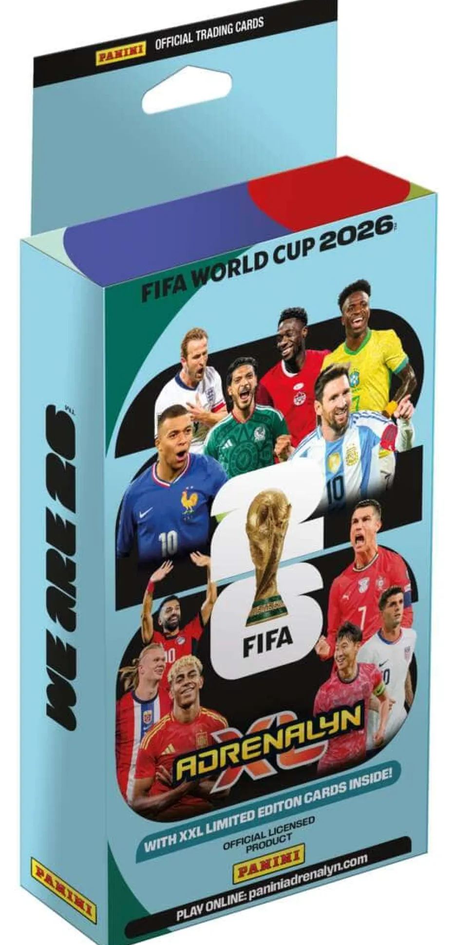 World Cup 2026 XXL Maxi Blister Adrenalyn XL fotballkort