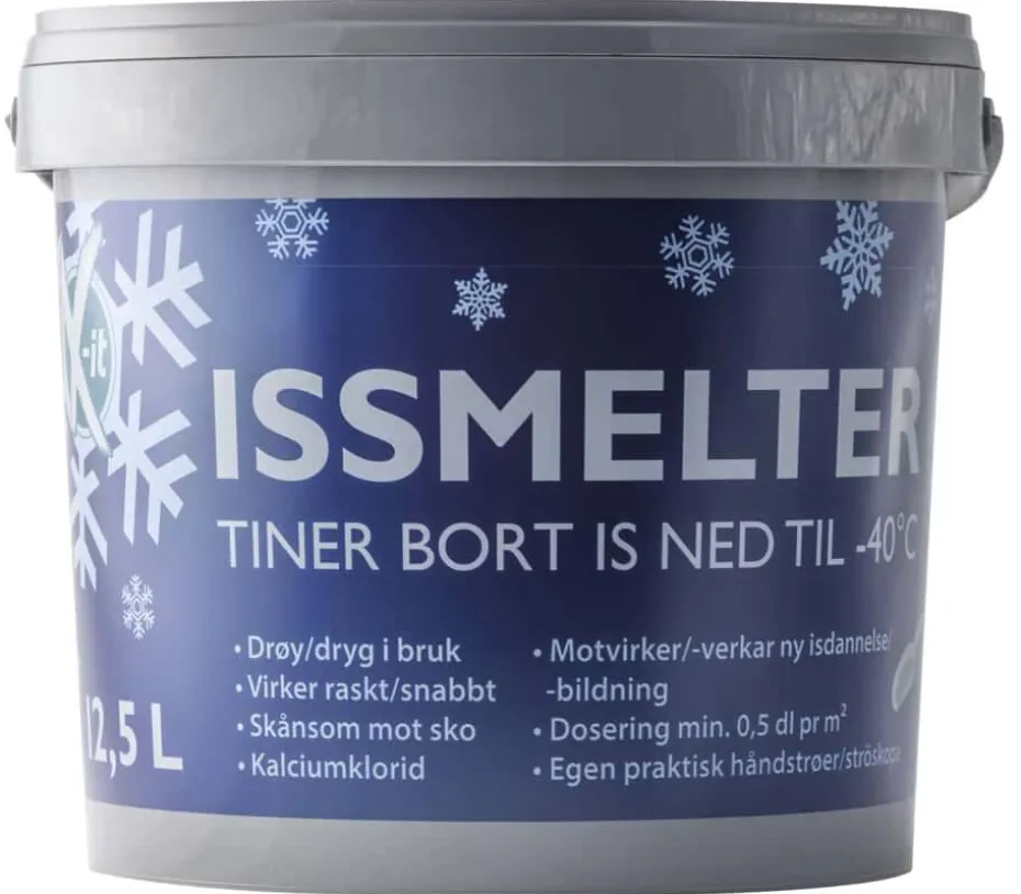 X-IT issmelter 12,5 L kalsiumklorid