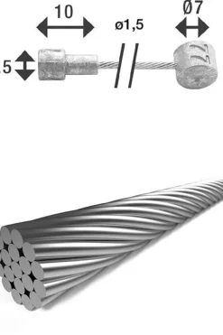 XLC BR-X87 bremsewire