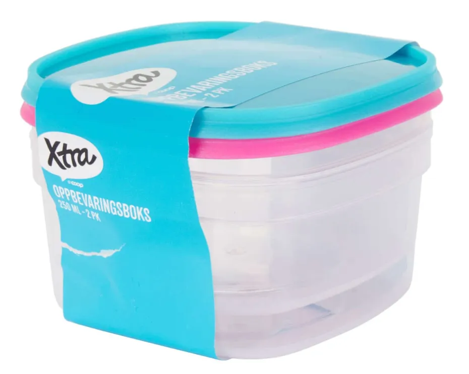 Xtra Flå matoppbevaring 2 pk