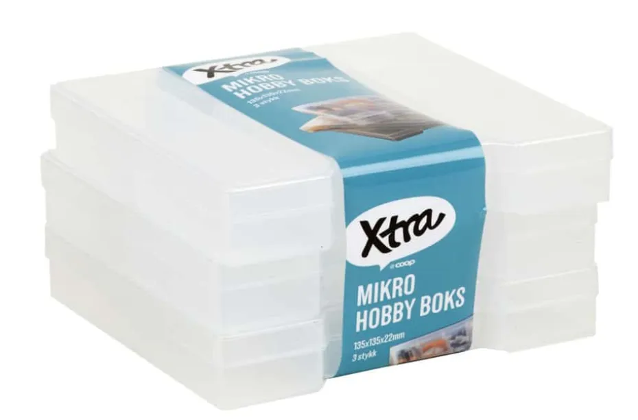 Xtra hobbyboks 3 pk