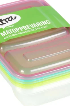 Xtra matoppbevaringsbokser