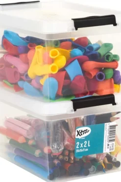 Xtra oppbevaringsboks 2 pk