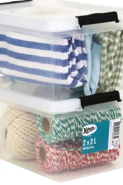 Xtra oppbevaringsboks 2 pk