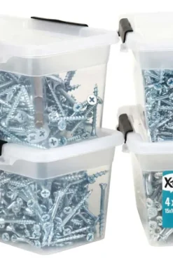 Xtra oppbevaringsboks 4 pk