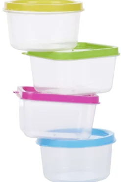 Xtra oppbevaringsbokser 4 pk små