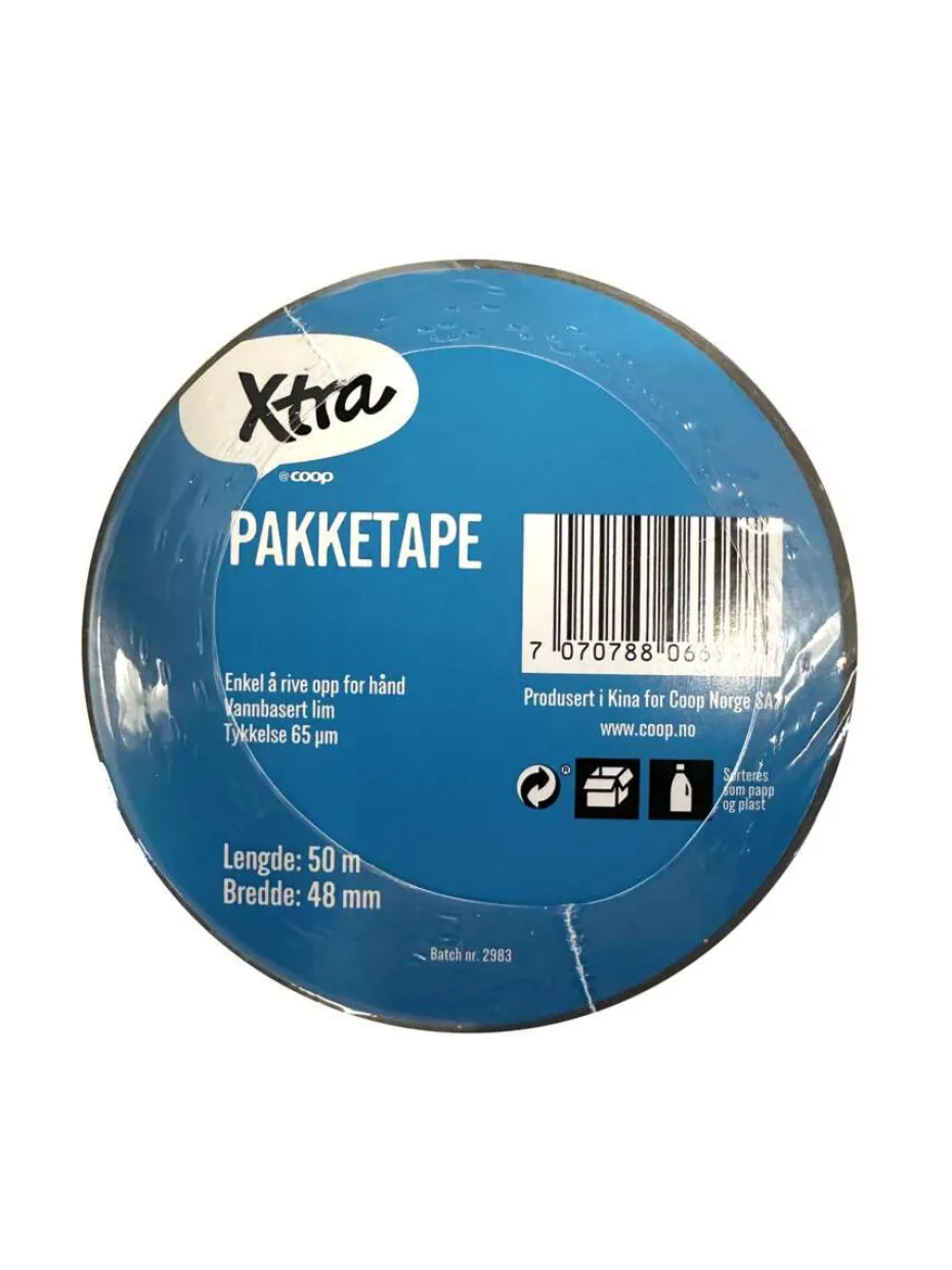 Xtra pakketape rull 50m