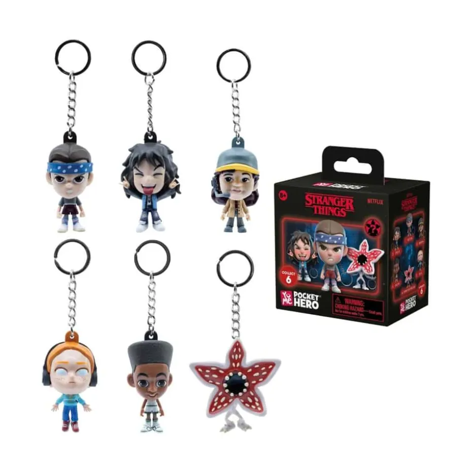 YuMe Stranger Things Pocket Hero Blind Box samlefigurer