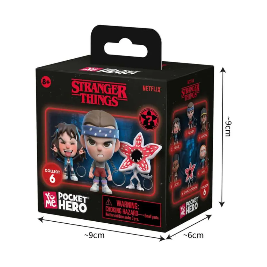 YuMe Stranger Things Pocket Hero Blind Box samlefigurer