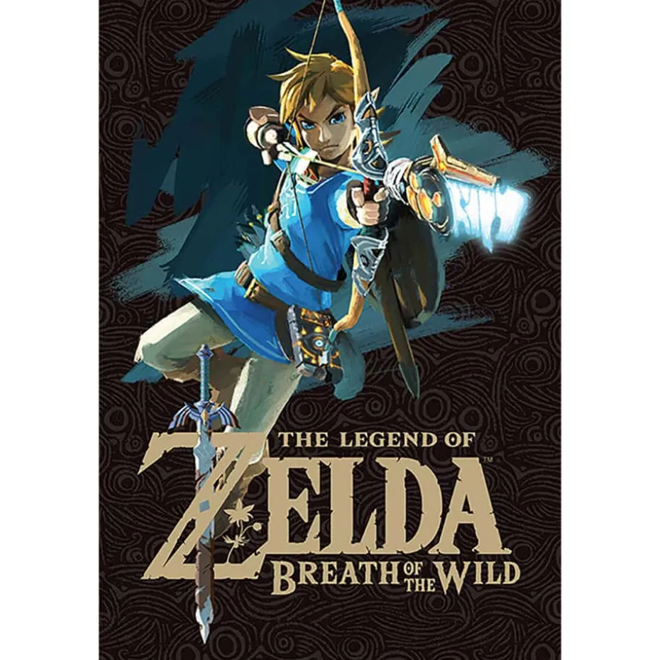 Zelda Plakat Breath of The Wild Game Cover plakat